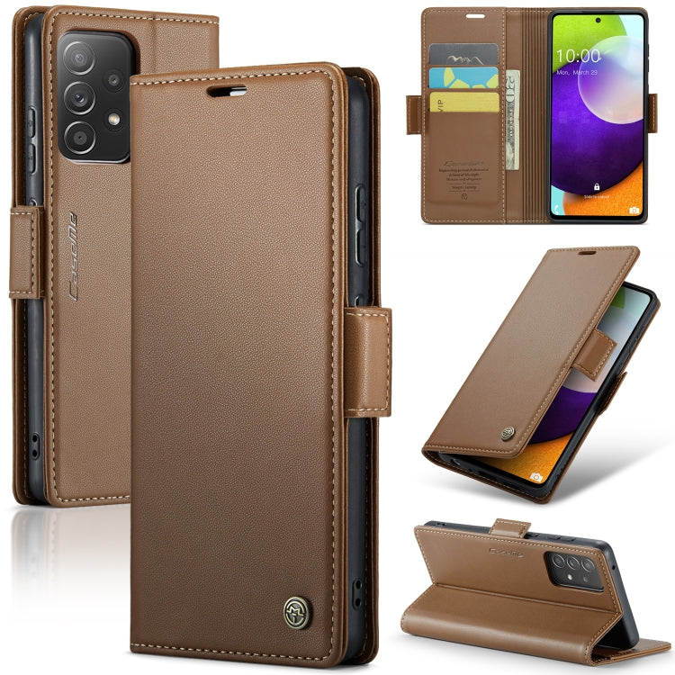 Samsung Galaxy A52/A52s 5g Leather Wallet Case - RFID Blocking, Stand Function, Card Slots-buycases.co.uk