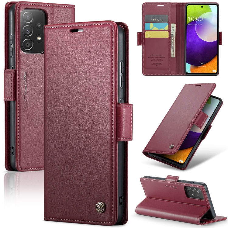 Samsung Galaxy A52/A52s 5g Leather Wallet Case - RFID Blocking, Stand Function, Card Slots-buycases.co.uk