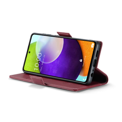 Samsung Galaxy A52/A52s 5g Leather Wallet Case - RFID Blocking, Stand Function, Card Slots-buycases.co.uk