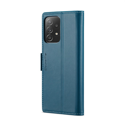 Samsung Galaxy A52/A52s 5g Leather Wallet Case - RFID Blocking, Stand Function, Card Slots-buycases.co.uk