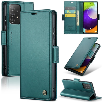 Samsung Galaxy A52/A52s 5g Leather Wallet Case - RFID Blocking, Stand Function, Card Slots-buycases.co.uk