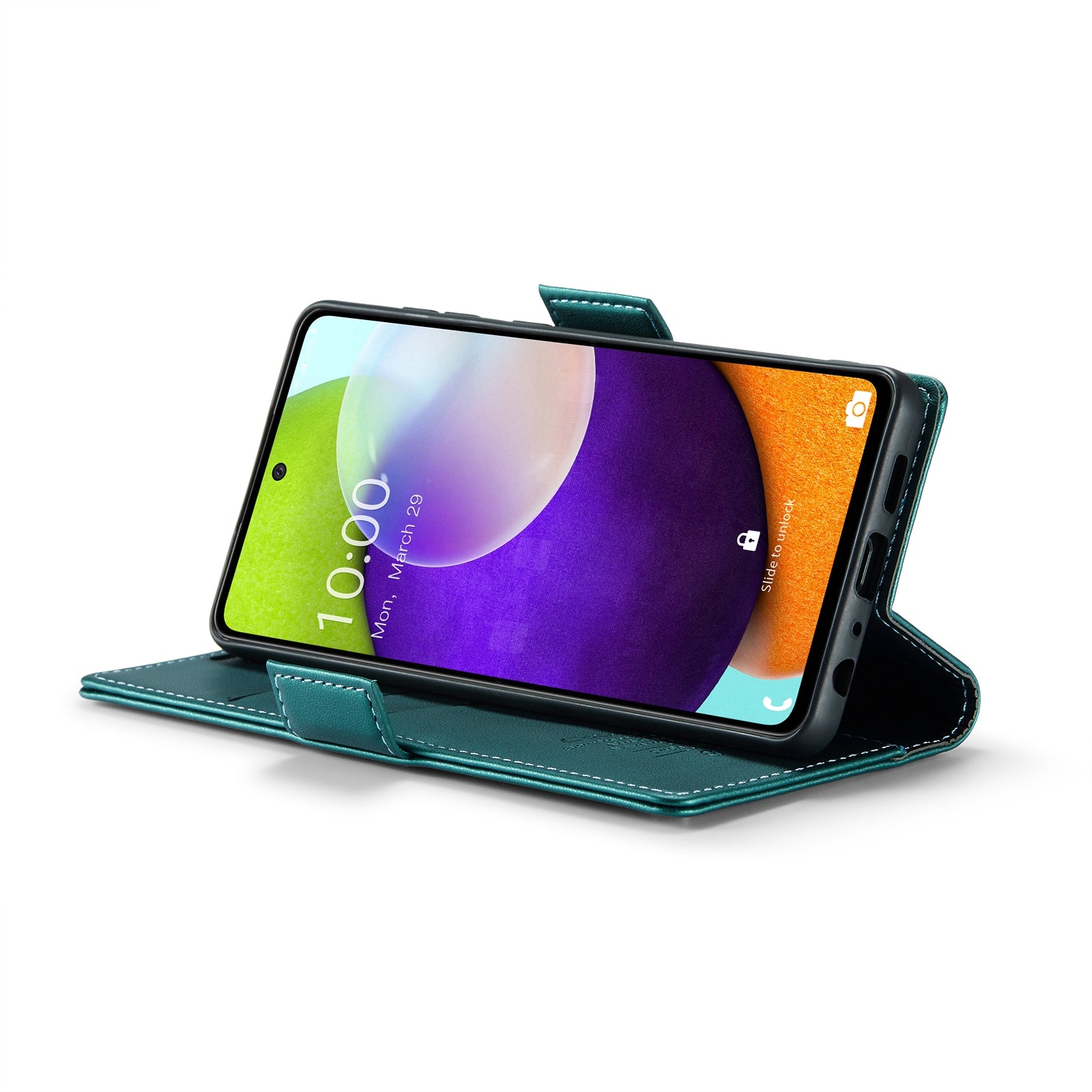 Samsung Galaxy A52/A52s 5g Leather Wallet Case - RFID Blocking, Stand Function, Card Slots-buycases.co.uk