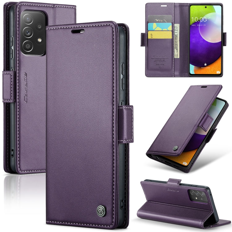 Samsung Galaxy A52/A52s 5g Leather Wallet Case - RFID Blocking, Stand Function, Card Slots-buycases.co.uk