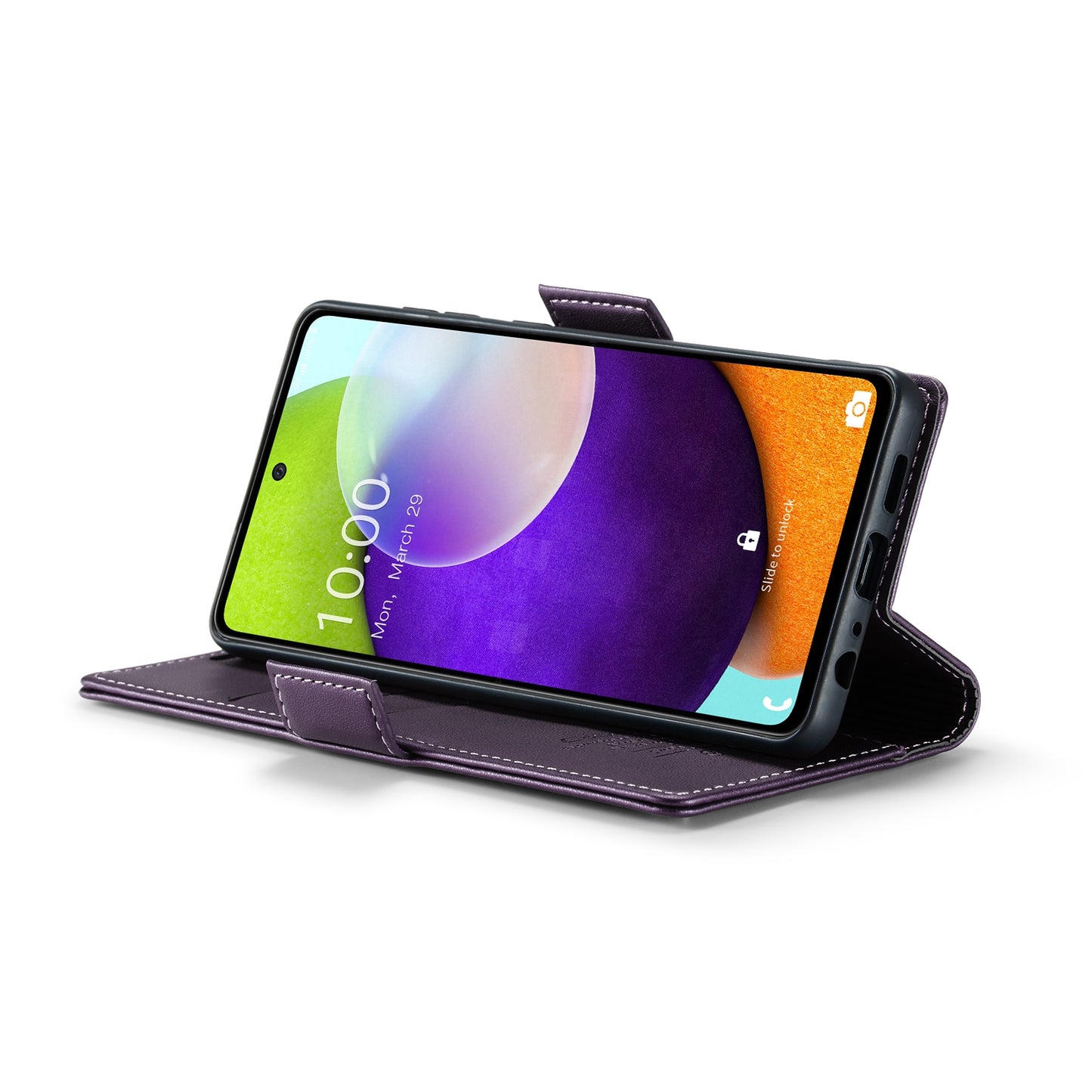 Samsung Galaxy A52/A52s 5g Leather Wallet Case - RFID Blocking, Stand Function, Card Slots-buycases.co.uk