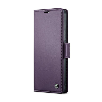 Samsung Galaxy A53 Leather Wallet Case - RFID Blocking, Stand Function, Card Slots-buycases.co.uk