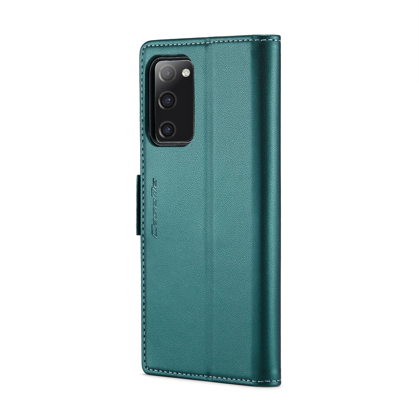 Samsung Galaxy S20 FE Leather Wallet Case - RFID Blocking, Stand Function, Card Slots-buycases.co.uk