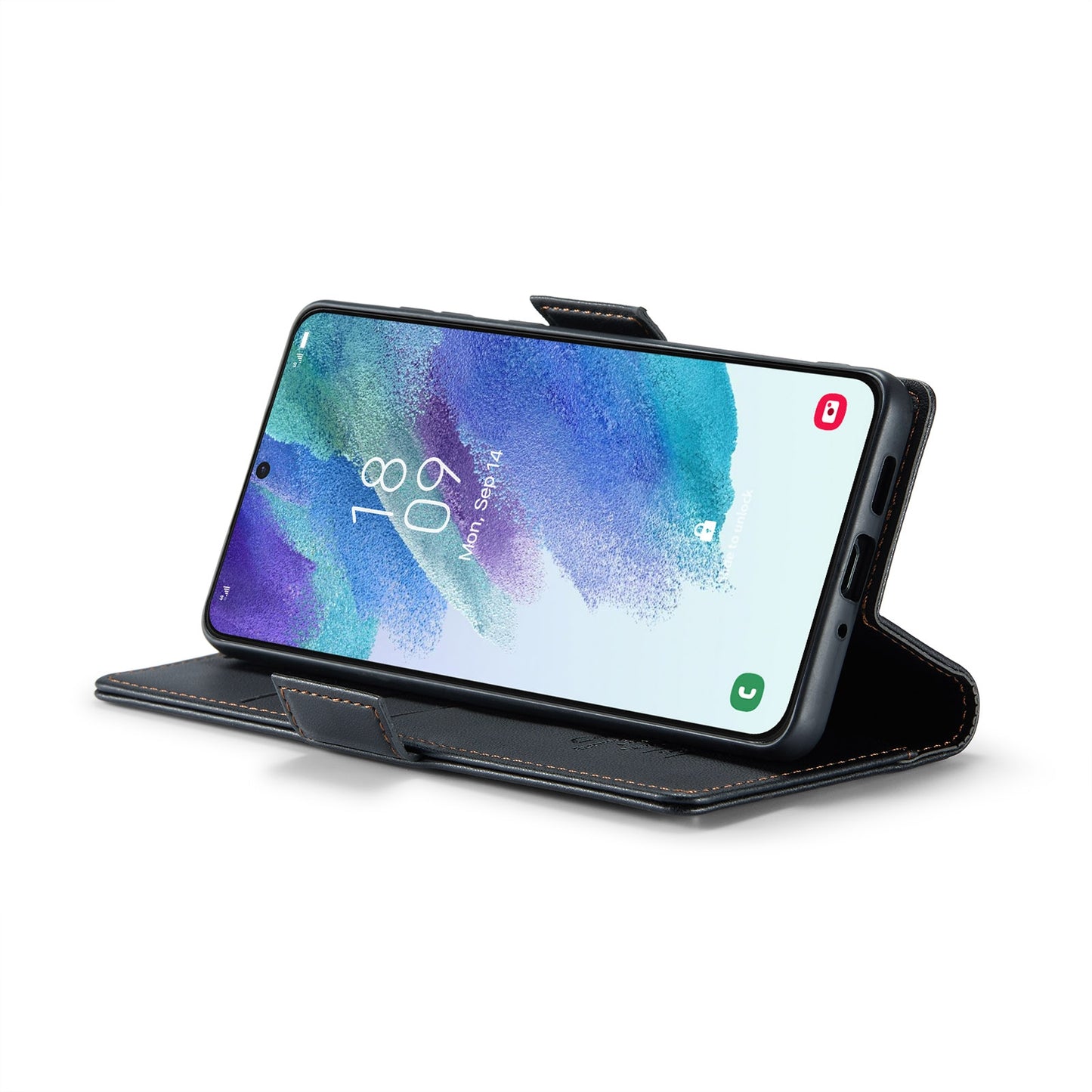 Samsung Galaxy S21 FE 5g Leather Wallet Case - RFID Blocking, Stand Function, Card Slots-buycases.co.uk