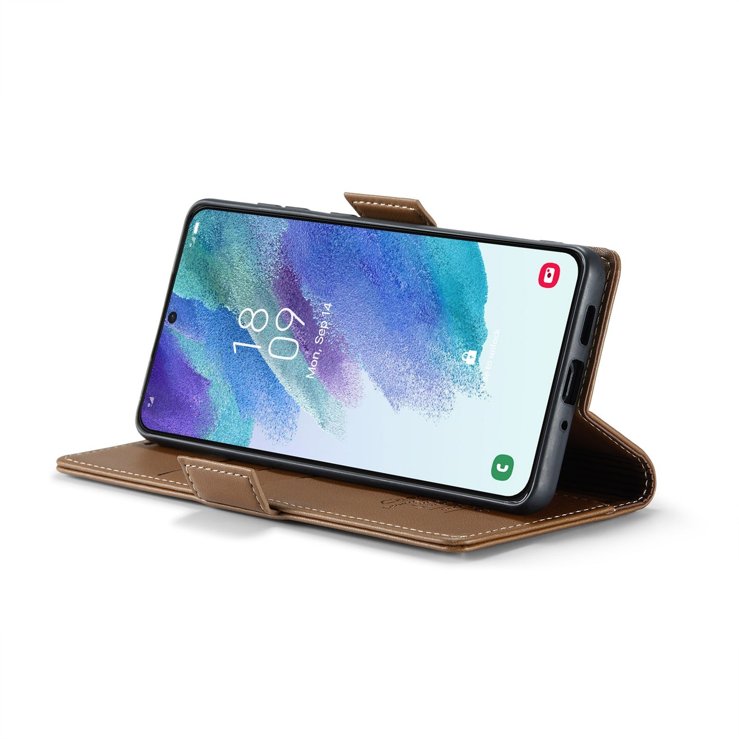 Samsung Galaxy S21 FE 5g Leather Wallet Case - RFID Blocking, Stand Function, Card Slots-buycases.co.uk