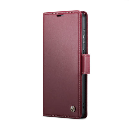 Samsung Galaxy S21 FE 5g Leather Wallet Case - RFID Blocking, Stand Function, Card Slots-buycases.co.uk