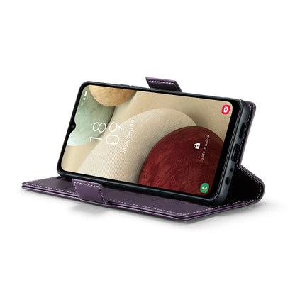 Samsung Galaxy A12 5g Leather Wallet Case - RFID Blocking, Stand Function, Card Slots-buycases.co.uk