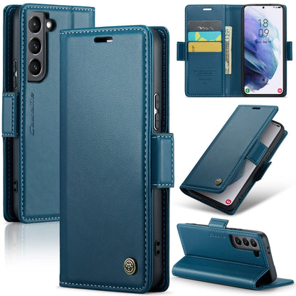 Samsung Galaxy S21+ 5g Leather Wallet Case - RFID Blocking, Stand Function, Card Slots-buycases.co.uk