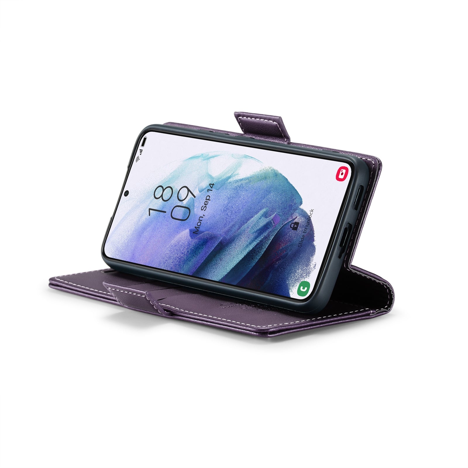 Samsung Galaxy S21+ 5g Leather Wallet Case - RFID Blocking, Stand Function, Card Slots-buycases.co.uk