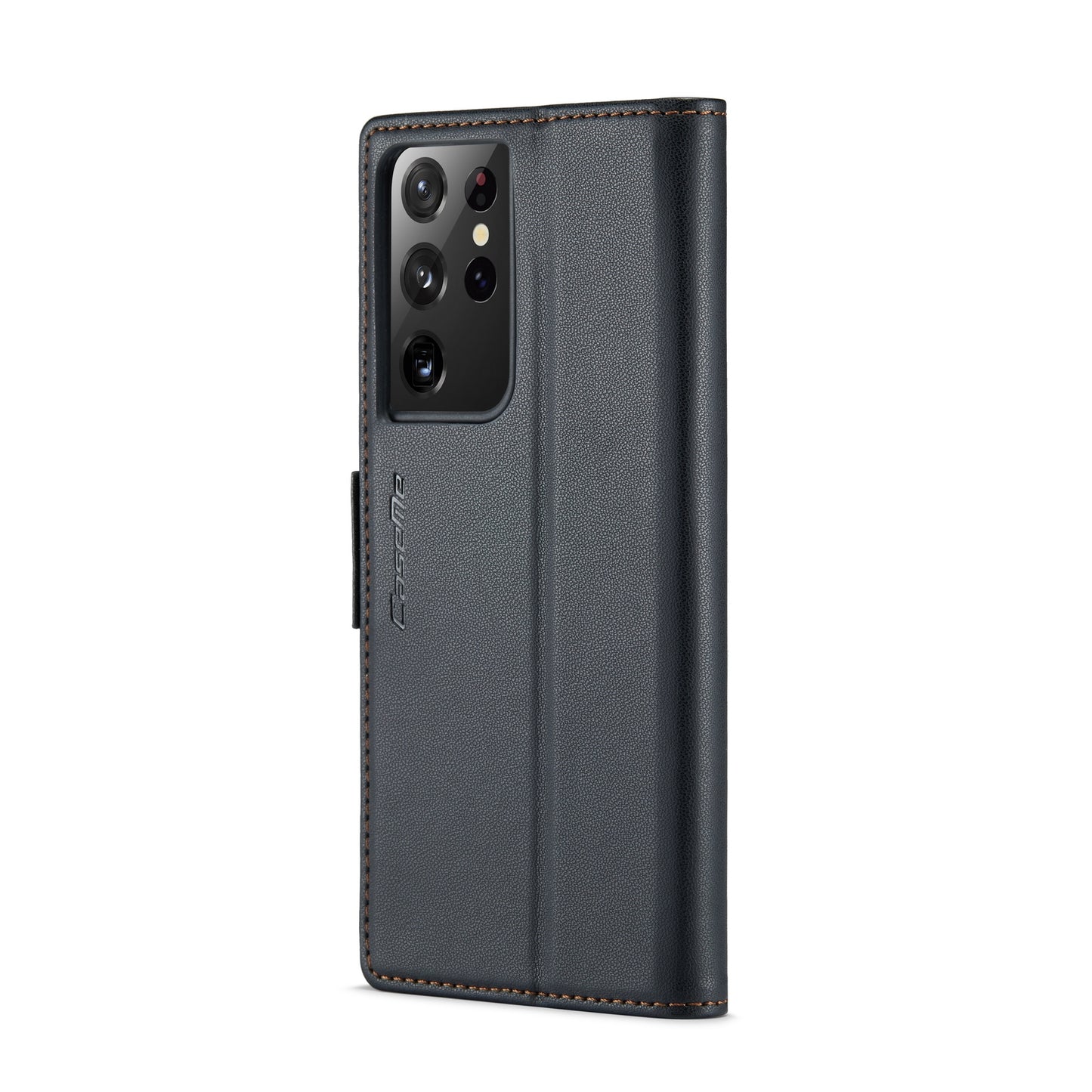 Samsung Galaxy S21 Ultra 5g Leather Wallet Case - RFID Blocking, Stand Function, Card Slots-buycases.co.uk