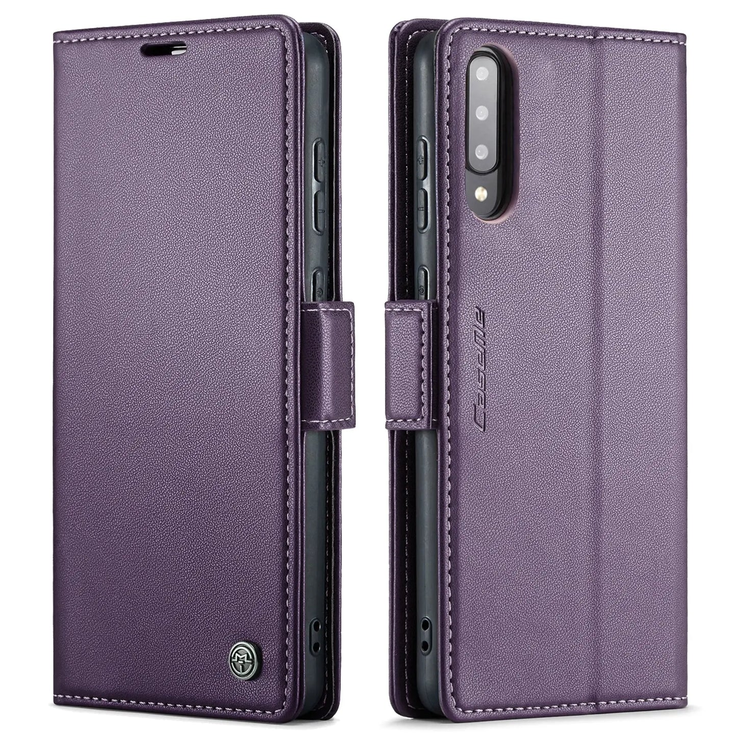 Samsung Galaxy A50/A50s Leather Wallet Case - RFID Blocking, Stand Function, Card Slots-buycases.co.uk