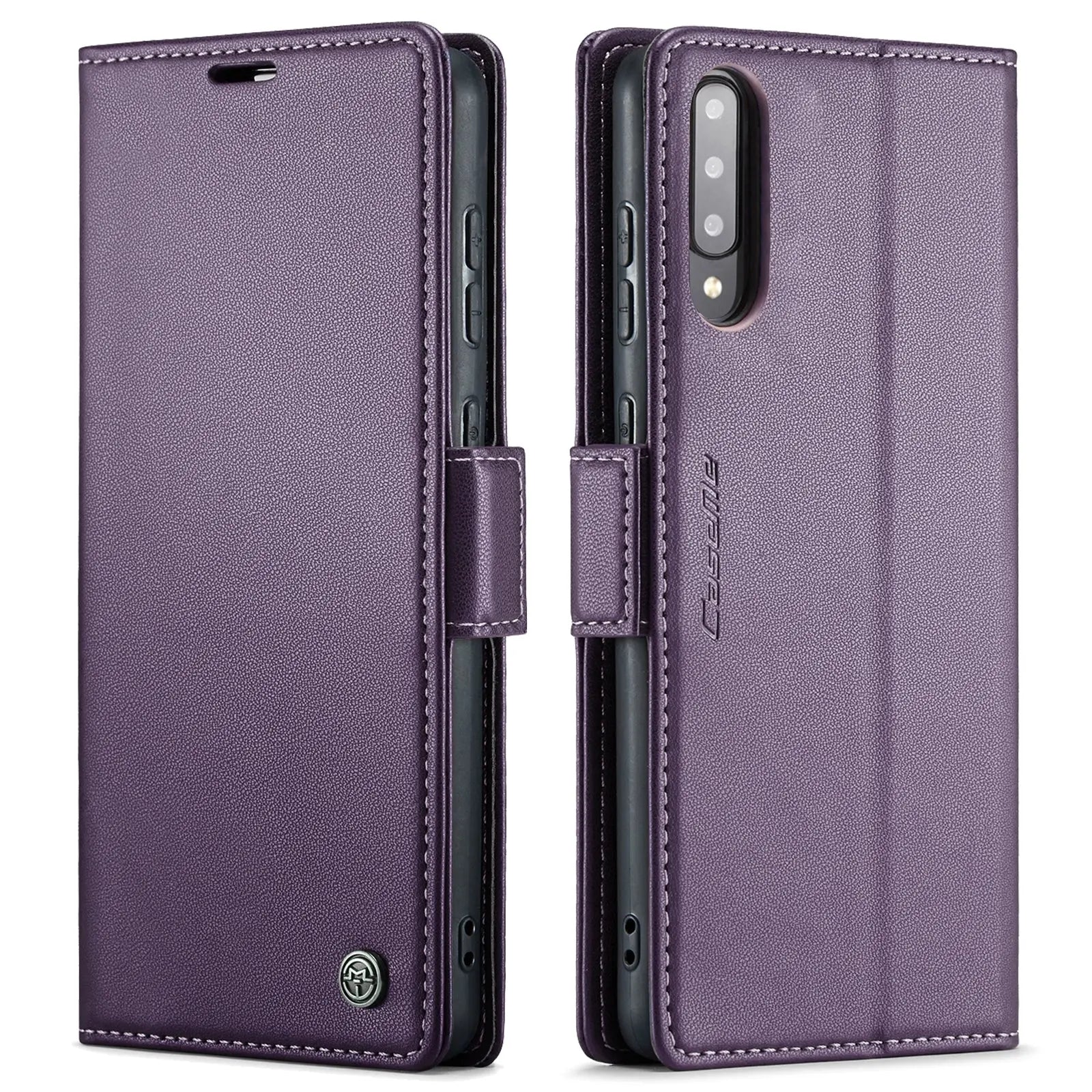 Samsung Galaxy A50/A50s Leather Wallet Case - RFID Blocking, Stand Function, Card Slots-buycases.co.uk