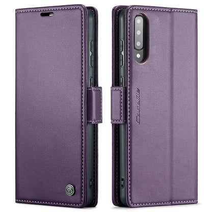 Samsung Galaxy A50/A50s Leather Wallet Case - RFID Blocking, Stand Function, Card Slots-buycases.co.uk