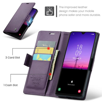 Samsung Galaxy A30s Leather Wallet Case - RFID Blocking, Stand Function, Card Slots-buycases.co.uk