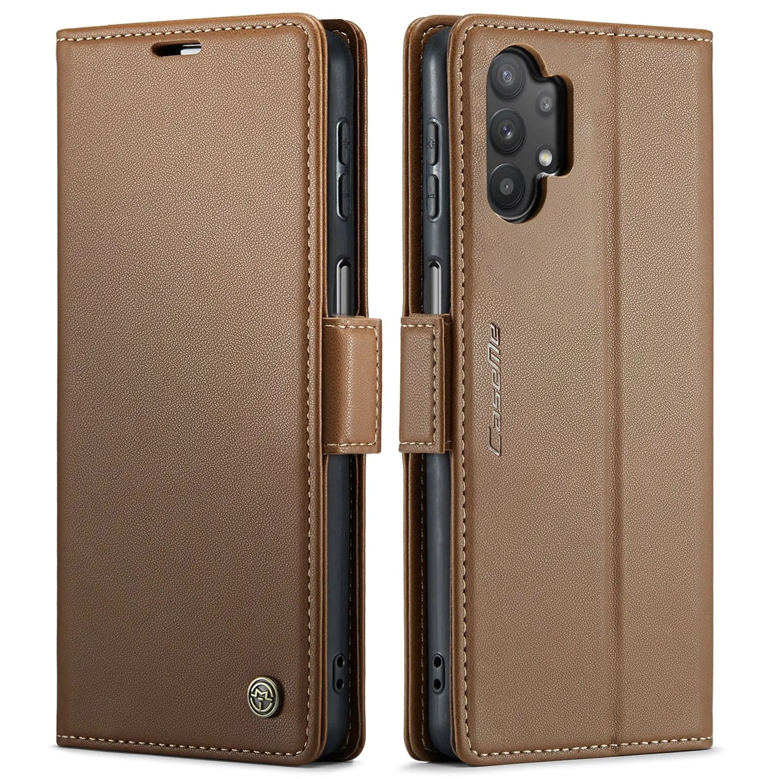 Samsung Galaxy A32 Leather Wallet Case - RFID Blocking, Stand Function, Card Slots-buycases.co.uk