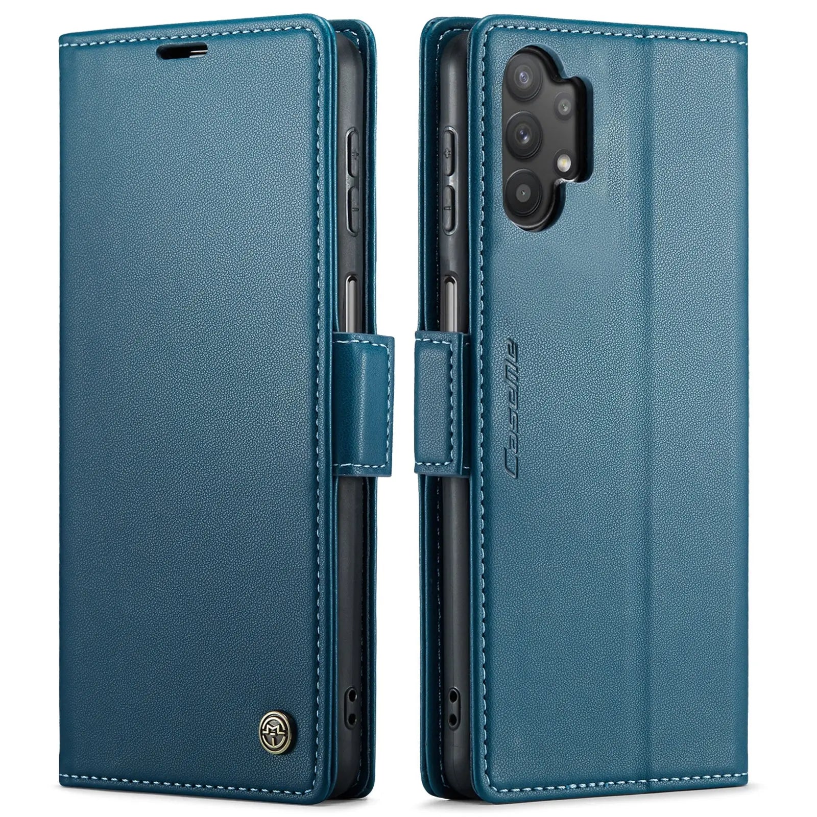 Samsung Galaxy A32 Leather Wallet Case - RFID Blocking, Stand Function, Card Slots-buycases.co.uk