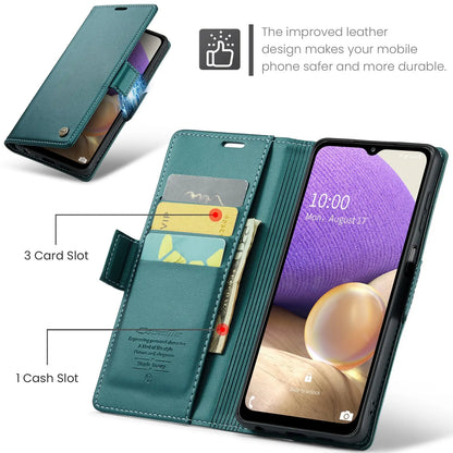 Samsung Galaxy A32 Leather Wallet Case - RFID Blocking, Stand Function, Card Slots-buycases.co.uk