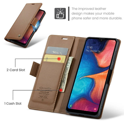 Samsung Galaxy A40 Leather Wallet Case - RFID Blocking, Stand Function, Card Slots-buycases.co.uk