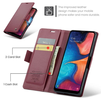 Samsung Galaxy A40 Leather Wallet Case - RFID Blocking, Stand Function, Card Slots-buycases.co.uk