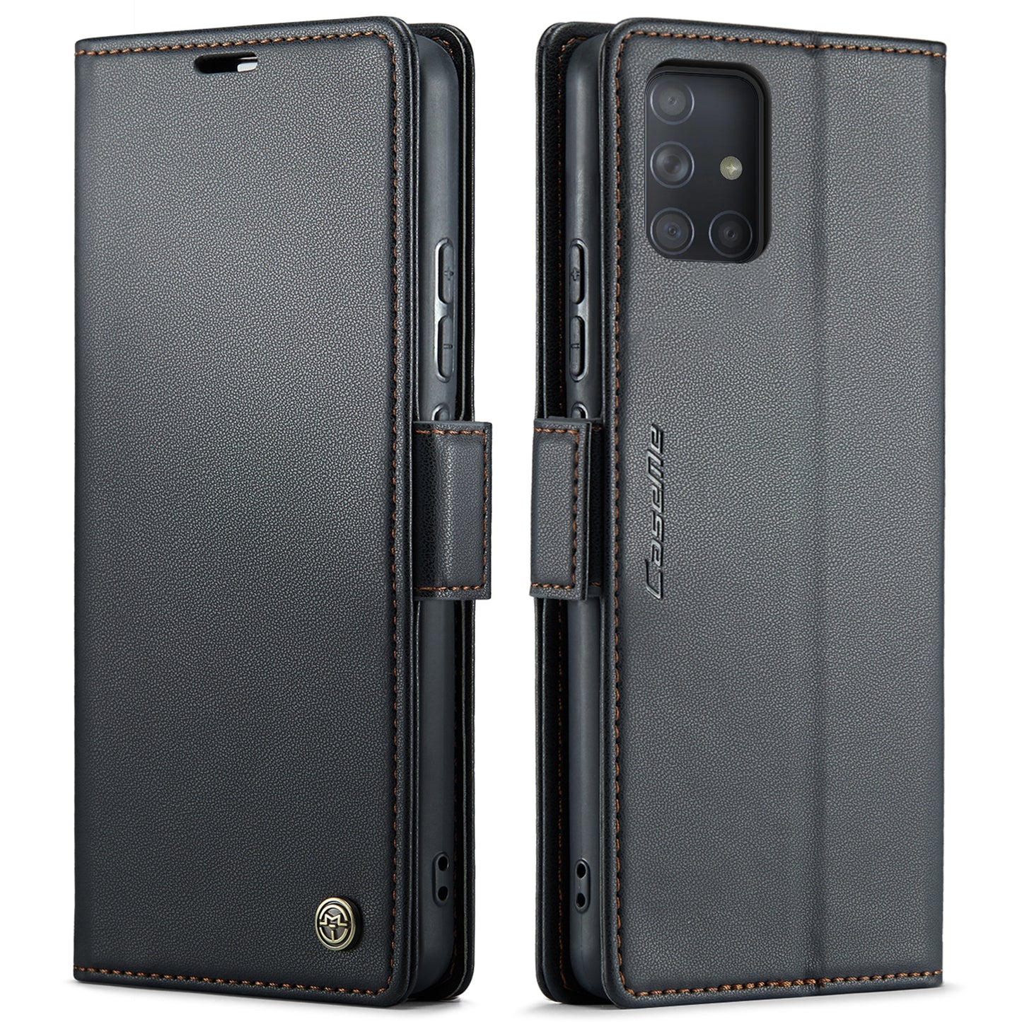 Samsung Galaxy A71 4g Leather Wallet Case - RFID Blocking, Stand Function, Card Slots-buycases.co.uk