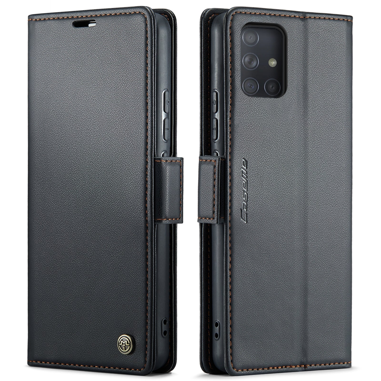 Samsung Galaxy A71 4g Leather Wallet Case - RFID Blocking, Stand Function, Card Slots-buycases.co.uk