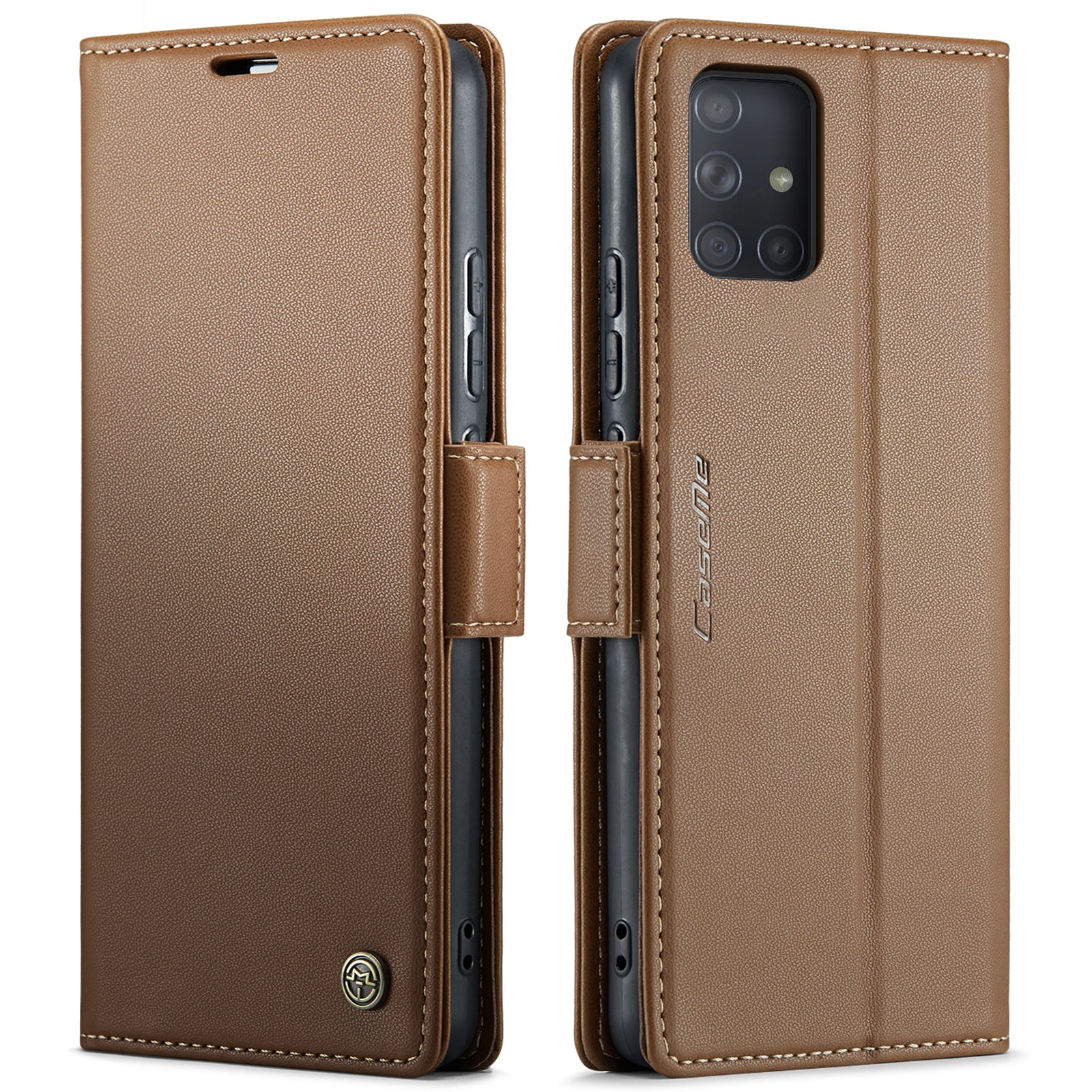 Samsung Galaxy A71 4g Leather Wallet Case - RFID Blocking, Stand Function, Card Slots-buycases.co.uk
