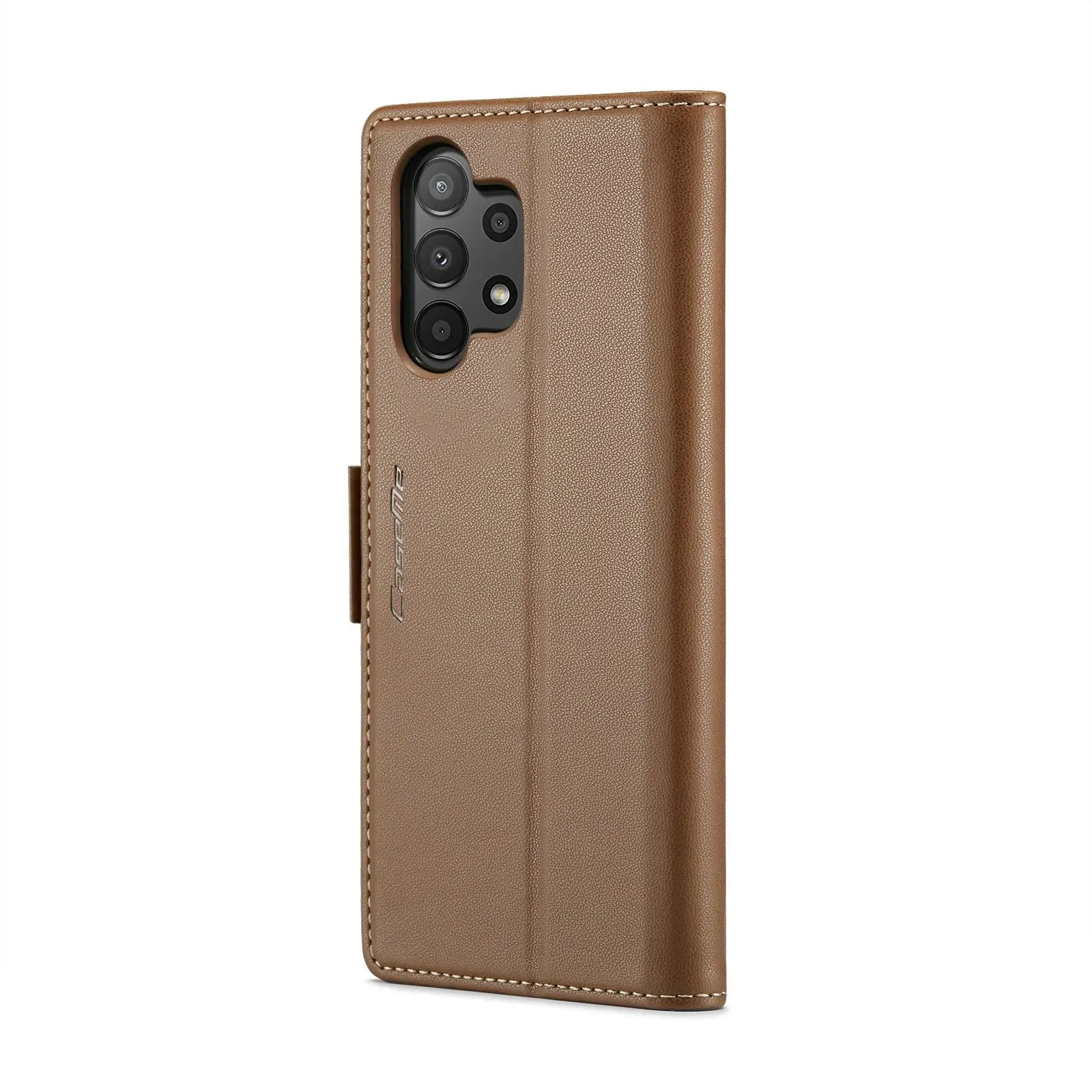 Samsung Galaxy A04 Leather Wallet Case - RFID Blocking, Stand Function, Card Slots-buycases.co.uk
