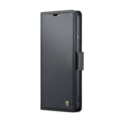 Samsung Galaxy A51 Leather Wallet Case - RFID Blocking, Stand Function, Card Slots-buycases.co.uk