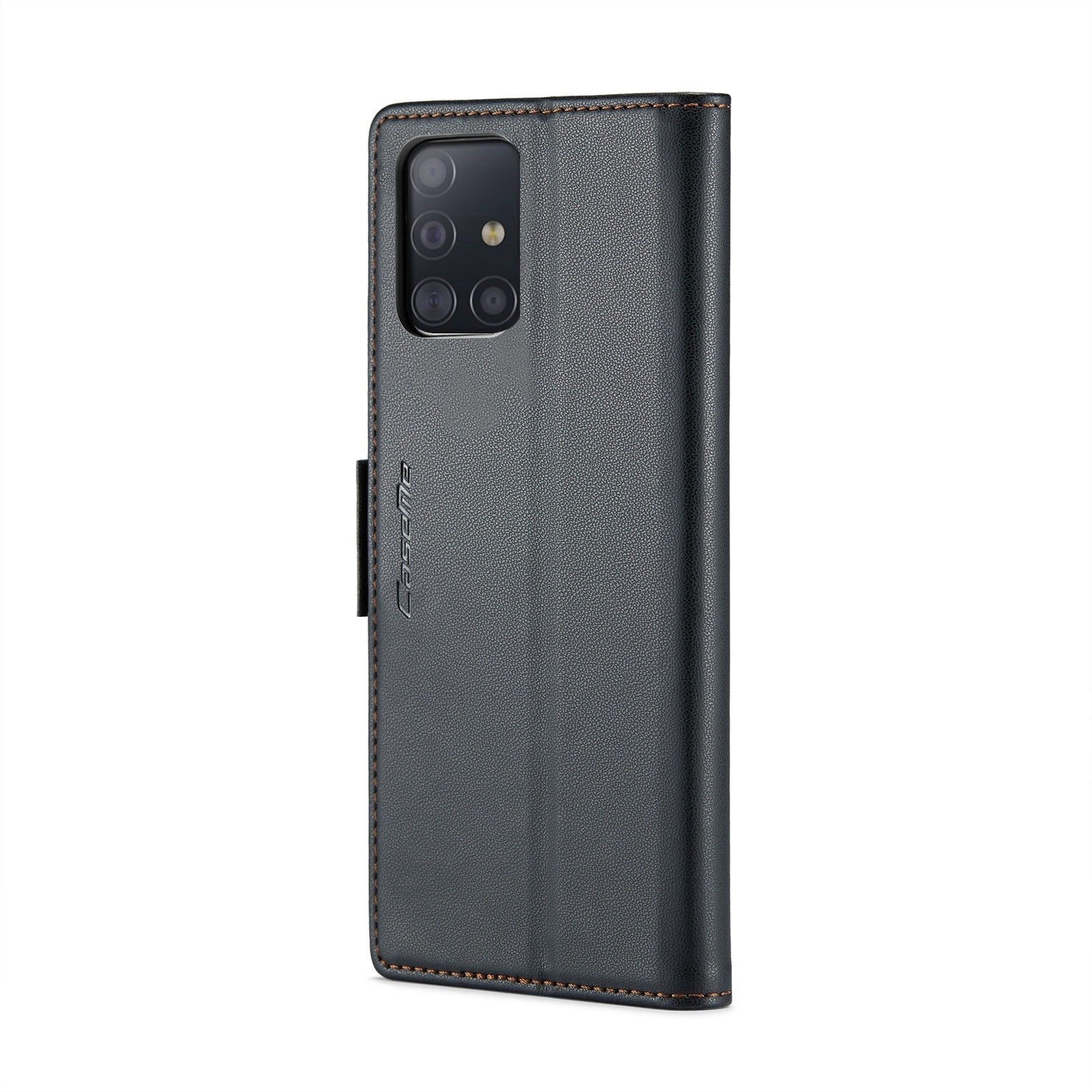 Samsung Galaxy A51 Leather Wallet Case - RFID Blocking, Stand Function, Card Slots-buycases.co.uk