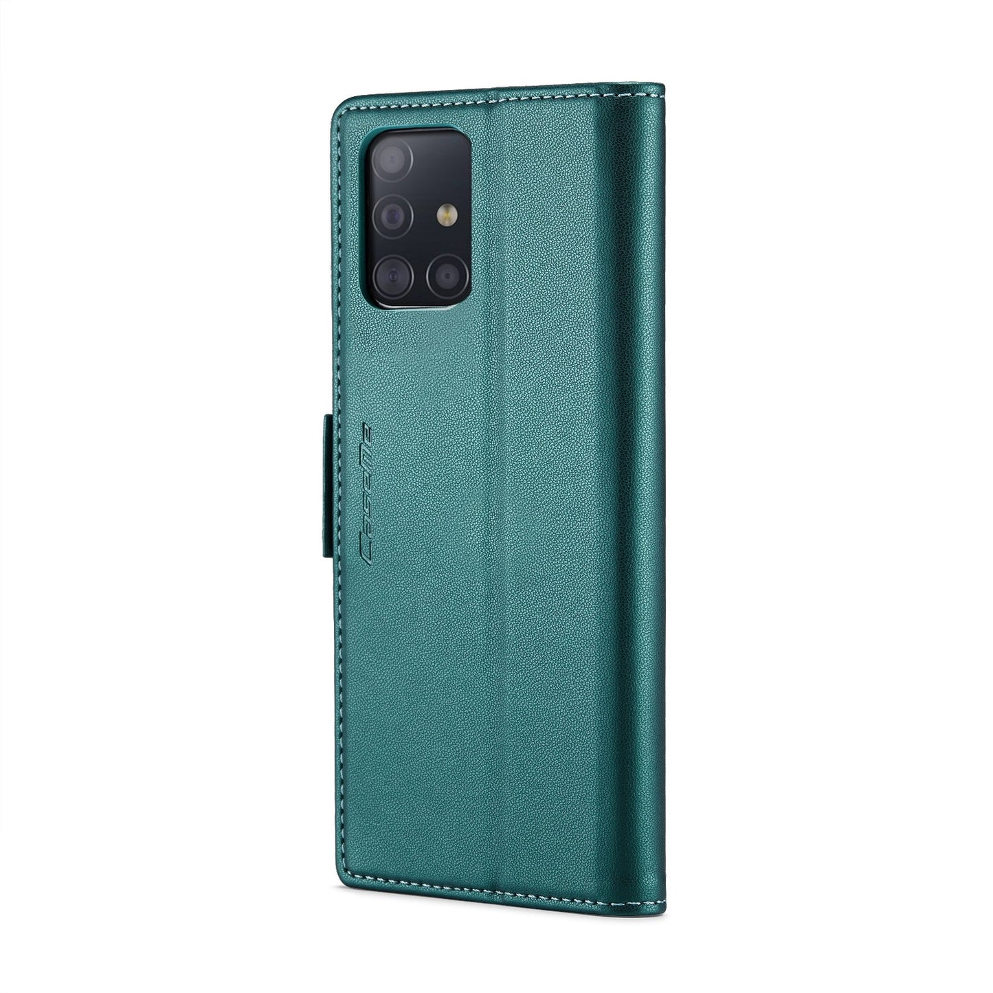Samsung Galaxy A51 Leather Wallet Case - RFID Blocking, Stand Function, Card Slots-buycases.co.uk