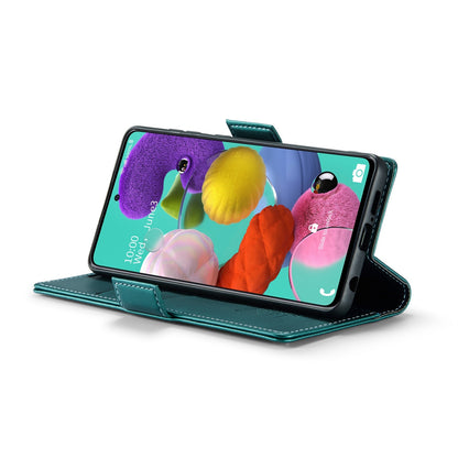 Samsung Galaxy M40s Leather Wallet Case - RFID Blocking, Stand Function, Card Slots-buycases.co.uk