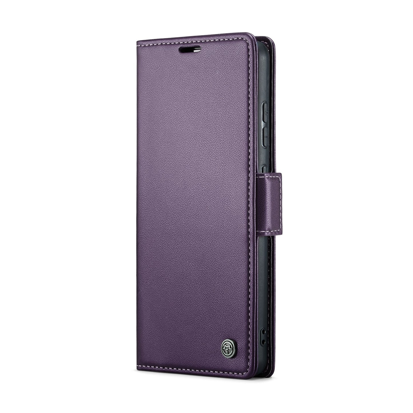 Samsung Galaxy M40s Leather Wallet Case - RFID Blocking, Stand Function, Card Slots-buycases.co.uk