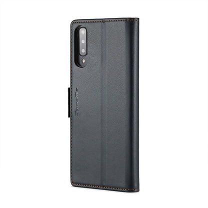 Samsung Galaxy A70/A70s Leather Wallet Case - RFID Blocking, Stand Function, Card Slots-buycases.co.uk