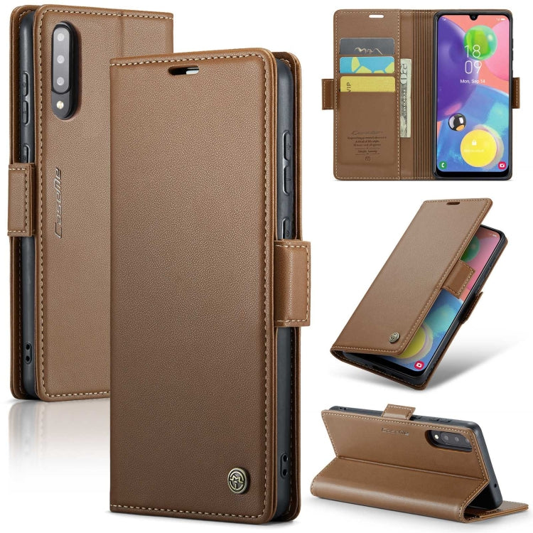 Samsung Galaxy A70/A70s Leather Wallet Case - RFID Blocking, Stand Function, Card Slots-buycases.co.uk