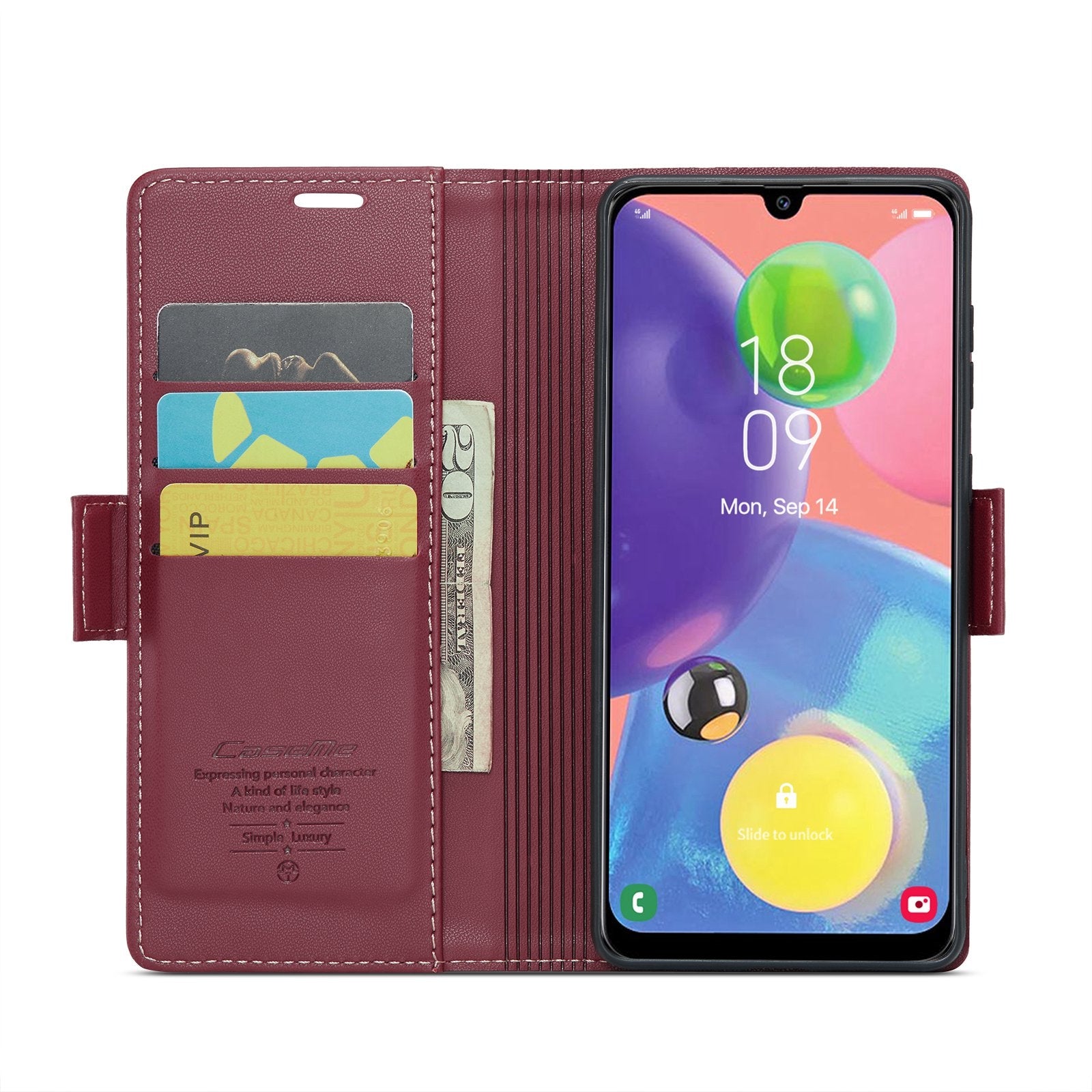 Samsung Galaxy A70/A70s Leather Wallet Case - RFID Blocking, Stand Function, Card Slots-buycases.co.uk