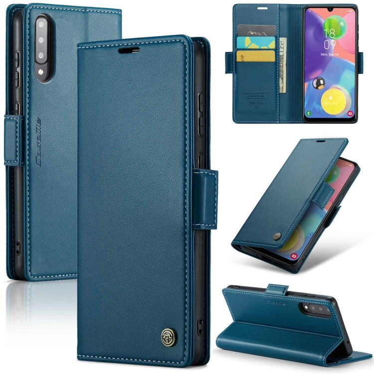 Samsung Galaxy A70/A70s Leather Wallet Case - RFID Blocking, Stand Function, Card Slots-buycases.co.uk