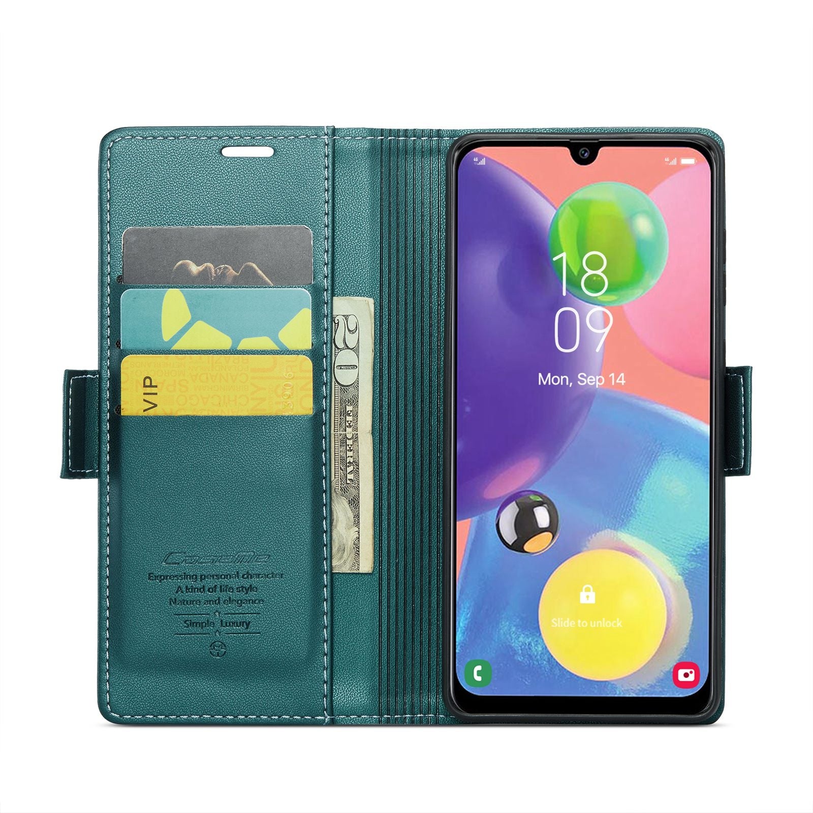 Samsung Galaxy A70/A70s Leather Wallet Case - RFID Blocking, Stand Function, Card Slots-buycases.co.uk
