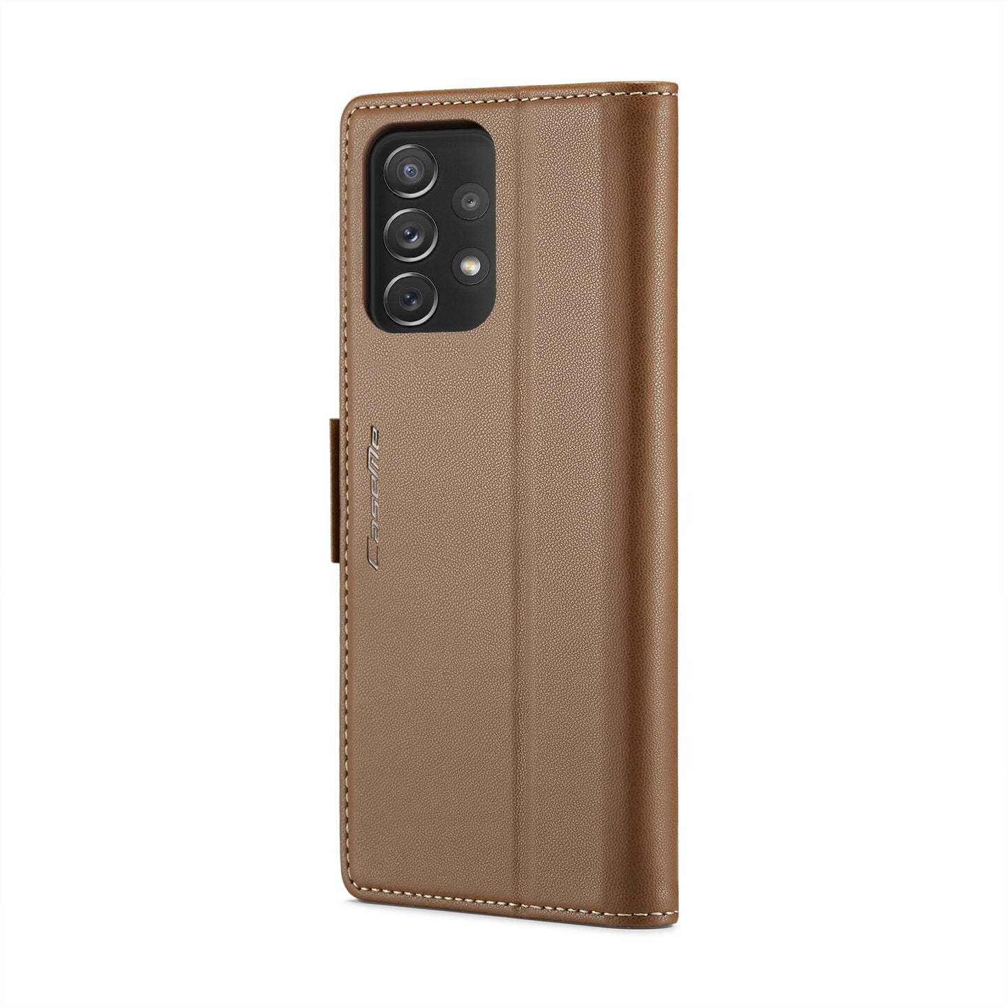 Samsung Galaxy A72 Leather Wallet Case - RFID Blocking, Stand Function, Card Slots-buycases.co.uk