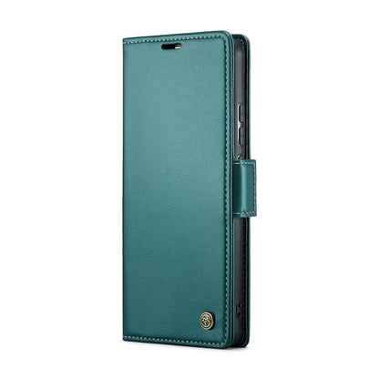Samsung Galaxy A72 Leather Wallet Case - RFID Blocking, Stand Function, Card Slots-buycases.co.uk