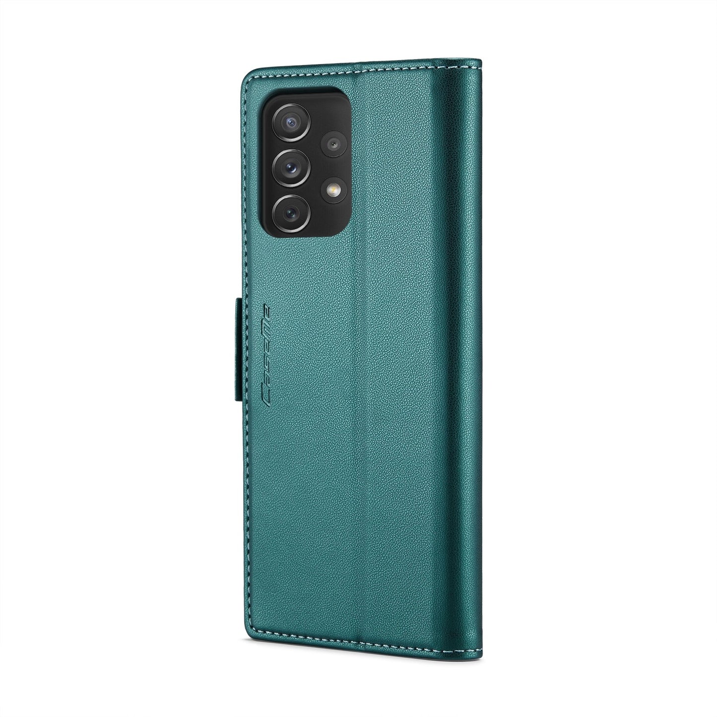 Samsung Galaxy A72 Leather Wallet Case - RFID Blocking, Stand Function, Card Slots-buycases.co.uk