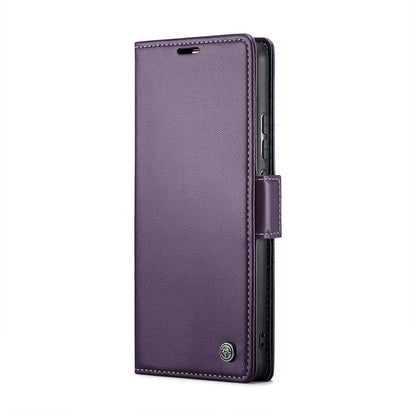 Samsung Galaxy A72 Leather Wallet Case - RFID Blocking, Stand Function, Card Slots-buycases.co.uk