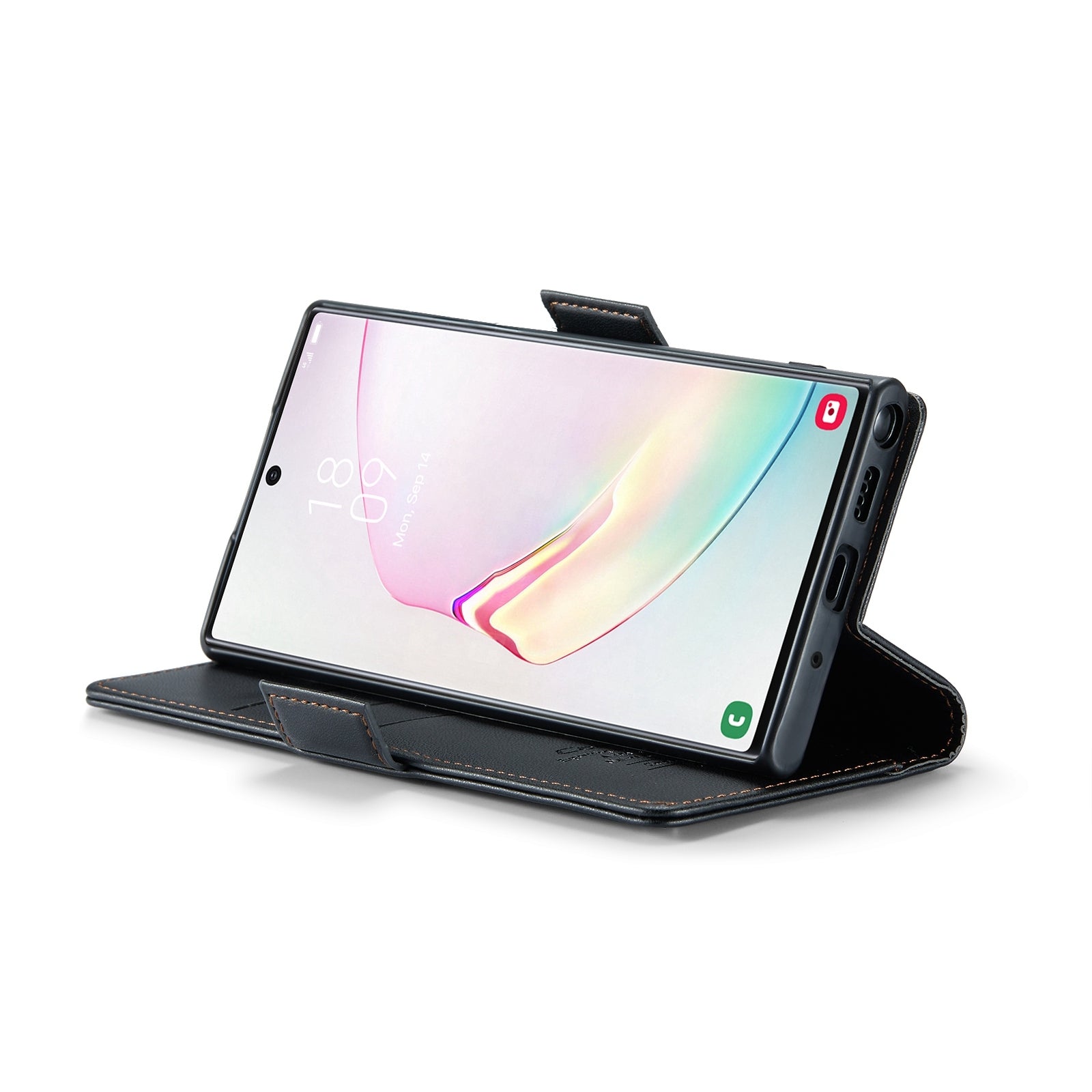 Samsung Galaxy Note10+ Leather Wallet Case - RFID Blocking, Stand Function, Card Slots-buycases.co.uk