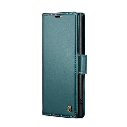 Samsung Galaxy Note10+ Leather Wallet Case - RFID Blocking, Stand Function, Card Slots-buycases.co.uk