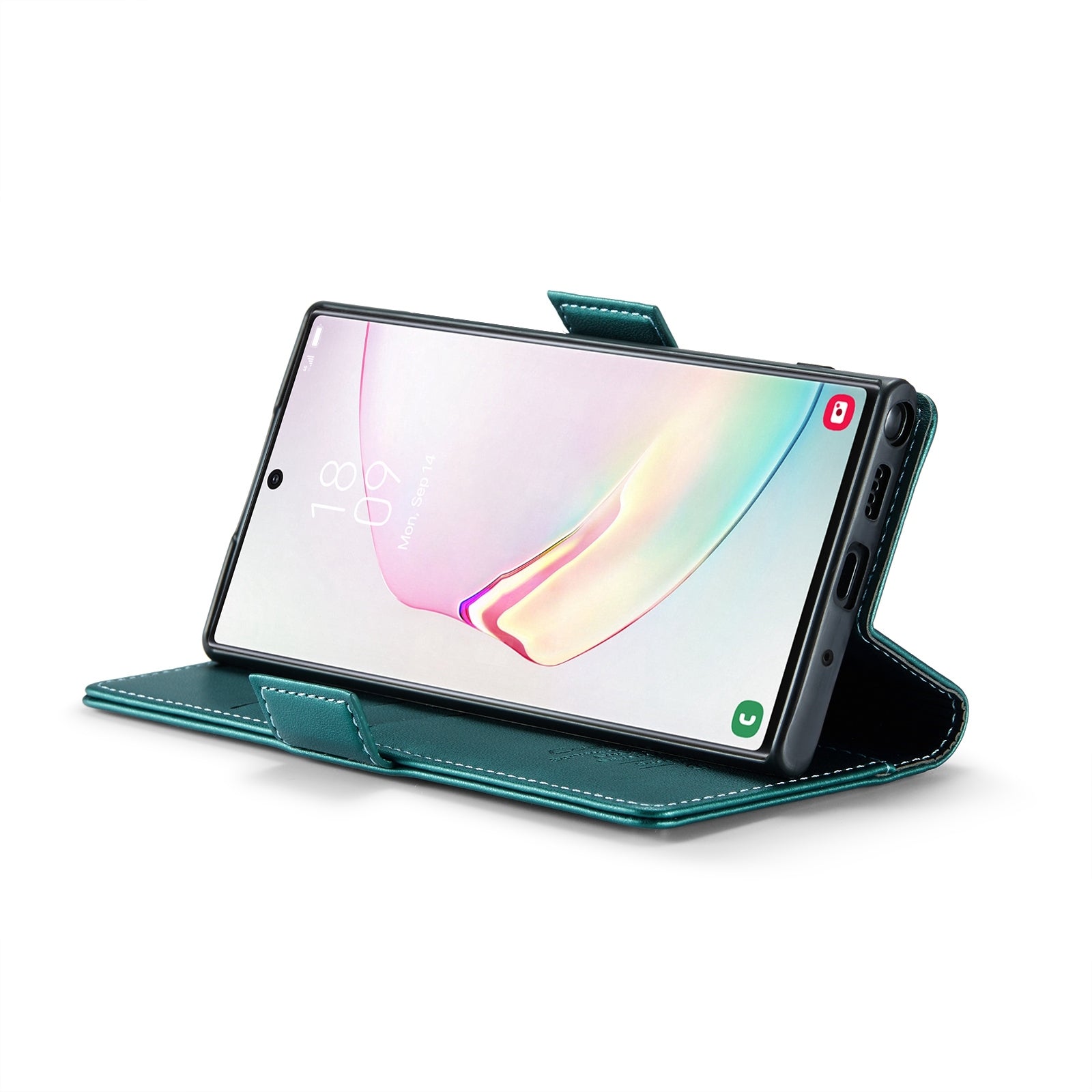 Samsung Galaxy Note10+ Leather Wallet Case - RFID Blocking, Stand Function, Card Slots-buycases.co.uk