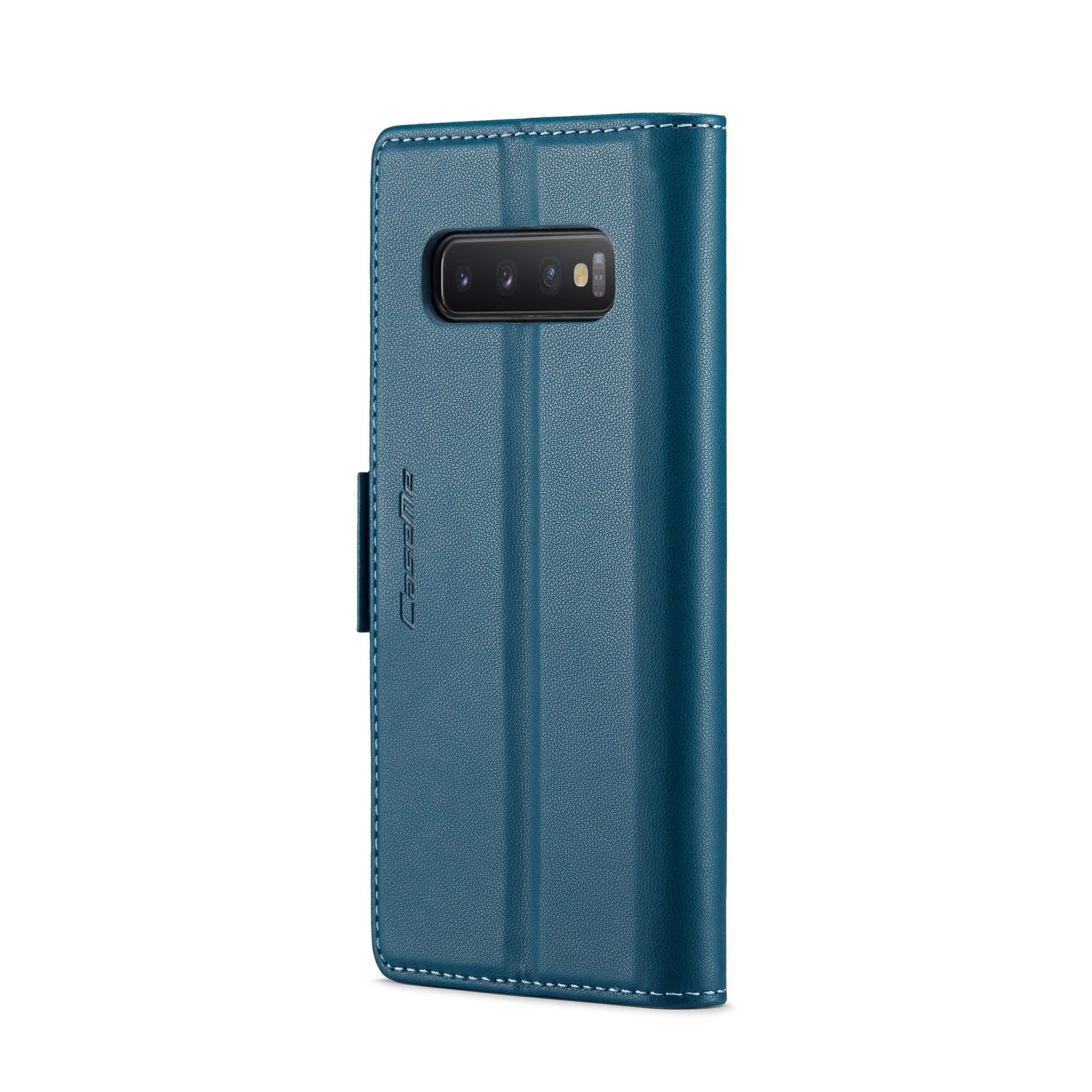Samsung Galaxy S10 Leather Wallet Case - RFID Blocking, Stand Function, Card Slots-buycases.co.uk