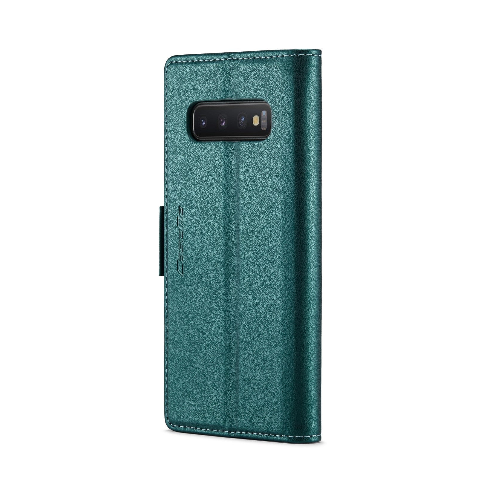 Samsung Galaxy S10 Leather Wallet Case - RFID Blocking, Stand Function, Card Slots-buycases.co.uk
