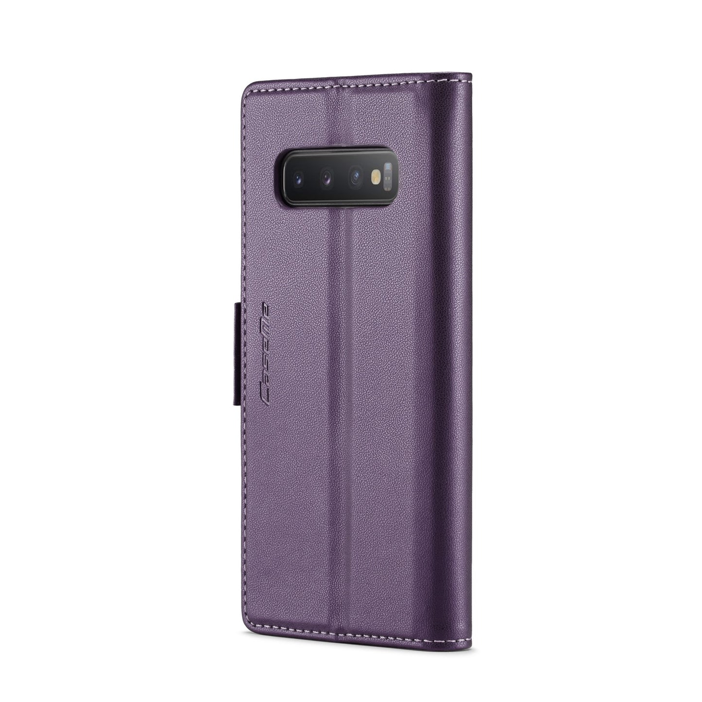 Samsung Galaxy S10 Leather Wallet Case - RFID Blocking, Stand Function, Card Slots-buycases.co.uk